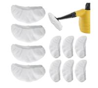 10 Uds. Almohadillas Reutilizables For Fregona A Vapor, Compatibles Con Karcher,SC1 SC2 SC3 SC4 SC5 SV7, Accesorios Universales For Almohadillas Limpiadoras A Vapor