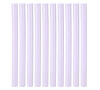 10 Uds. Barras de Cera para Sellar, Barras de cera de 10cm para sellado de pistola, para Invitaciones de Boda, Sobres, Tarjetas, Envoltura de Vino y Ideas Regalo Navidad(Morado)