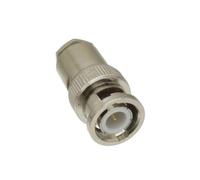 10 Uds BNC macho abrazadera de enchufe RG58 RG142 LMR195 RG400 Cable conector Coaxial RF terminales de Cable