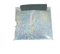 10 Uds. Bolsas de regalo para correo, sobres de papel de aluminio de colores, sobres acolchados para envío postal, color plateado, 40x30cm