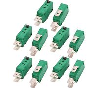 10 Uds. Botón de interruptor de límite de microinterruptor acción instantánea AC 125V/250V 16A