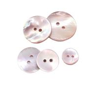 10 Uds. Botones de concha de nácar, botón de concha de decoración redonda for adornos Diy, suministros de costura de ropa(Shell Button-02,Diameter 18mm)