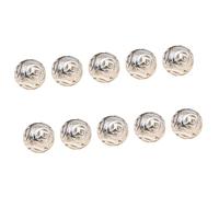 10 Uds Botones de Metal con diseño de nubes, sujetadores de costura decorativos para chaquetas, abrigos, prendas hechas a mano, ropa Cultural