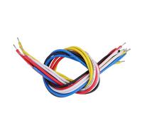 10 Uds. Cable de Conexión de Circuito Interno de bajo de Guitarra Eléctrica de Alta Sensibilidad para Reparación y Reemplazo de Instrumentos Musicales (19cm),Accesorios para guitarra eléctrica