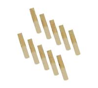10 Uds. Cañas De Saxofón Tenor Tradicional B Plano Saxofón Fuerza De Las Cañas 2,5 Piezas De Instrumentos De Viento De Madera Accesorios De Instrumentos