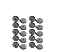 10 uds. Cinta para máquina de Escribir GR-1 DIN2103 1/2 Pulgada Negro y Rojo Compatible con Olympia(Black)