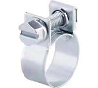 10 Uds Clip de manguera acero al carbono aceite agua CPU tubo fijación abrazadera Hardware sujeción Metal(16-18mm)