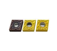 10 Uds CNMG Insertos De Carburo CNMG120404 CNMG120408 Herramientas Torneado Exterior CNC Cortador Torno CNMG1204 Herramienta de Torno(CNMG120408 UE6020)