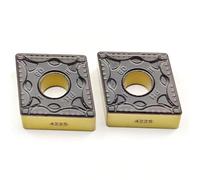 10 Uds CNMG160604 CNMG160608 PM 4225 Cortador De Carburo Insertos Torneado Herramientas Torno CNMG 160608 Piezas Metal Herramienta de Torno(CNMG160604 PM 4225)