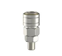 10 Uds. Conector rápido neumático tipo C macho/hembra tipo autoblocante SM PM SM20 PM20 SM30 PM30 SM40 PM40(PM20)