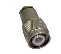 10 Uds conector TNC macho abrazadera de enchufe for RG58 RG142 LMR195 RG400 terminales de cable COAXIAL RF