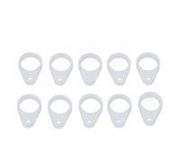 10 Uds Cordón para Audífonos Bucles de Silicona, Accesorios para Audífonos Antipérdida BTE Adaptador de Clip para Audífonos Reemplazo para Ancianos