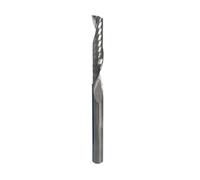 10 Uds. Cortador en espiral de flauta única broca grabado 3.175/4MM vástago CNC fresa carburo for fresado(4x22x45)