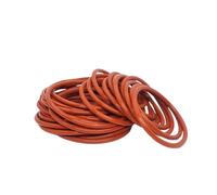 10 Uds CS 2mm-2,4mm junta tórica de silicona anillo de sellado impermeable y aislado OD 5~90mm(OD 26mm,2.4mm(10Pcs))
