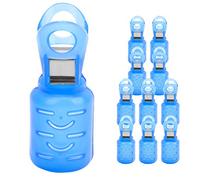 10 Uds. Cubierta de Anzuelo de Calamar, Funda Protectora de Anzuelo de Pesca Eva, Cajas de Aparejos de Pesca, Herramientas, Plantilla de Calamar, Caja de Almacenamiento para (Small)
