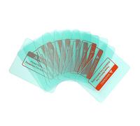 10 Uds. Cubierta de Lente de Casco de Soldadura Placa Protectora Transparente Protector de Repuesto de Lente de Soldadura 116x90mm