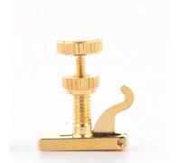 10 Uds cuerdas de violín afinadores finos tamaño 4/4 accesorios de piezas de violín (Color : Gold)