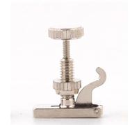 10 Uds cuerdas de violín afinadores finos tamaño 4/4 accesorios de piezas de violín (Color : Silver)