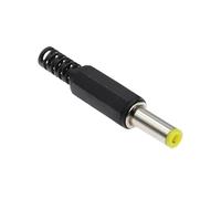 10 Uds DC Enchufe Adaptador de Corriente 5,5 * 2,1mm DC Conector de Clavija línea de Soldadura Enchufe Macho 5,5x2,5 4,8 1,7 1,35 0,7 MM(10pcs 5.5x2.5mm)