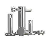 10 Uds. De Acero Inoxidable 304 Con Pasador De Agujero, Pasador De Chaveta M3, Pasador Cilíndrico De Cabeza Plana, Pasador De Posicionamiento(M3x25)