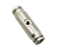 10 Uds. De bloqueo deslizante de acoplamiento rápido de 9,5mm con 2 agujeros, Conector de riego de invernadero for agricultura, junta de tubería de jardín