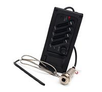 10 Uds. De Ecualizador De Guitarra Acústica De 4 Bandas, Preamplificador De Guitarra Acústica, Pastilla Piezoeléctrica, Salida De 6,5 MM Accesorios para guitarra acústica (Color : B type)
