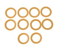 10 Uds de goma para anillos de pistón para 550 W, 600 W, 750 W, 950 W, bomba de compresor de aire, silenciosa, sin aceite, sellos resistentes a altas temperaturas, piezas de repuesto de bajo ruido
