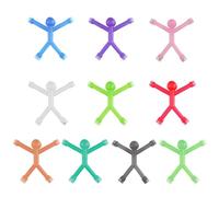 10 Uds. De Juguetes Magnéticos Para Niños, Juguetes Creativos Magnéticos, Juguetes Para Aliviar El Estrés, Juguetes Divertidos Para Los Dedos, Imanes Decorativos Para Nevera