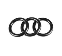 10 Uds. De juntas tóricas de caucho de nitrilo serie American Standard AS568, AS-001, diámetro interior 0.74mm, diámetro de sección transversal 1.02mm, AS-001(0.74x1.02mm)