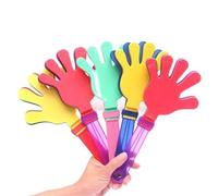 10 Uds. De palmada de mano, palma, aplauso, regalo cumpleaños, fiesta, juguete for aplaudir, fanáticos del fútbol, utilería for animar para Fiestas Carnaval