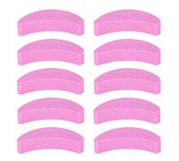 10 Uds. de Piedra de Afilar, Afilador de Motosierra Rosa, Piedra de Afilar de Repuesto para Afilador de Dientes de Motosierra