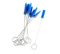 10 Uds. De Silenciadores para Afinacin De Piano, Mango Metal, Herramienta Fijacin Goma Triangular, Kit Mantenimiento Instrumentos Musicales