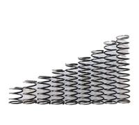 10 Uds. Diámetro del cable 0,4mm diámetro exterior 9mm resorte pequeño resorte de compresión longitud de acero 5-50mm(9x20mm)