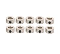 10 Uds diámetro interior 2,1/3,1/4,1/5,1mm tapón de tren de aterrizaje de Metal bloqueo de rueda Collar eje bloqueo buje sujetador for barco eléctrico RC(2.6mm)