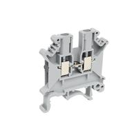 10 Uds. Din Rail UK Series 2,5/3/5/6/10/16N bloque de terminales Conductor de cable conector Universal tira de conexión de tornillo UK2.5(UK-3N)