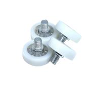 10 Uds DR22-C2-L8W7M6 POM OD 22mm impresora 3D rueda guía deslizante y polea for vitrina DR19 DR22 DU22 DR26 DR28 DR30(DR19-C3L8W6M6)