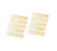 10 Uds Eb Saxofón Tenor Cañas Fuerza 2,5 Instrumento De Viento De Madera Piezas De Saxofón Práctico Accesorio de Saxofón