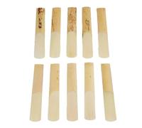 10 Uds Eb Saxofón Tenor Cañas Fuerza 2,5 Instrumento De Viento De Madera Saxofón Soprano Accesorios Para Saxofón Caña