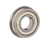 10 Uds F608ZZ rodamiento de brida 8x22x7mm rodamiento rígido de bolas en miniatura rodamientos de bolas blindados F608Z F608-2Z Cojinete industrial