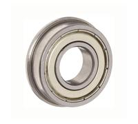 10 Uds F6803 F6803ZZ F6803Z F61803-2Z 17x26x5 rodamiento de brida miniatura rodamiento rígido de bolas rodamientos de bolas blindados
