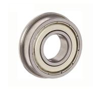 10 Uds F6803 F6803ZZ F6803Z F61803-2Z 17x26x5 rodamientos blindados de ranura en miniatura con brida