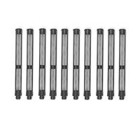 10 Uds. Filtro de bomba pulverización sin aire rejilla 60 malla 4,33X0,39 pulgadas negro for 390/395/490/495 filtros máquina