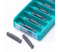 10 Uds Fresa De Carburo Aluminio TDC 3 TT 9030 9080 Herramienta Torneado Metal CNC Inserto Hoja Máquina 10PC Herramienta de Torno(TDC3 TT9030)