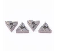 10 Uds Fresa De Extremo Inserto TNMG 160404R TNMG160408R TNMG160404L CNC Torno Herramienta Metal Dureza Hoja Carburo Herramienta de Torno(TNMG160408R CT3000)