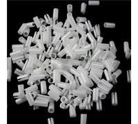 10 Uds. Funda de repuesto for localizador láser de fibra óptica de 7mm, conducto de falla Visual hueco de porcelana, reparación de piezas de repuesto, tubo de cerámica