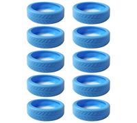 10 Uds. Funda De Silicona Esencial Para Ruedas Viaje Para Equipaje Minimiza Impacto Y Tu Bolso Accesorio Rueda Maleta