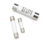 10 Uds Fusible de cerámica 5x20mm 6x30mm 10x38mm Fusibles tubo soplado rápido 250/500V 0,5 1 2 3 4 6 8 15 16 20 32A AMP(4 A)