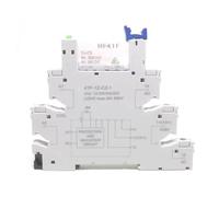 10 Uds HF41F 5-ZS 12-ZS 24-ZS 6A 1CO SSR montaje de relé en casquillo de tornillo