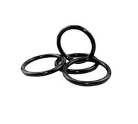 10 Uds ID 52.6mm junta tórica de nitrilo resistente al aceite de sellado Industrial, OD 57.4mm, diámetro del alambre 2.4mm, 52.6x57.4x2.4mm