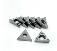 10 Uds Inserto De Carburo Cementado Herramienta Torneado Externo CNC Torno TCGT Herramienta de Torno(TCMT16T308 KT15)